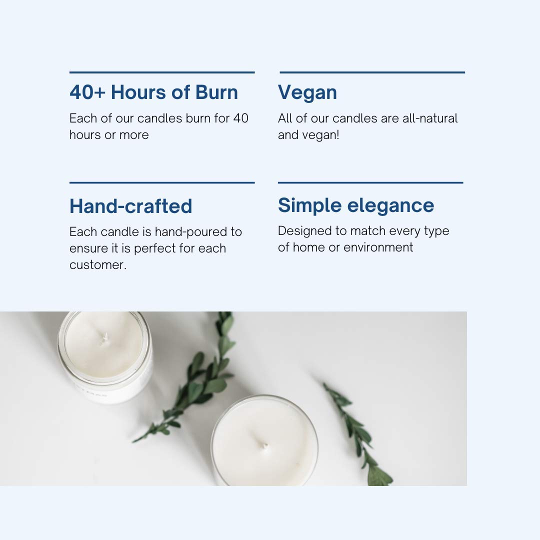 C&E Craft - Twilight Inspired Jacob Black Scented Candle - Flannel Pine Aroma | Romantic Gift for Her | Home Decor, Meditation & Relaxation