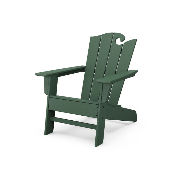 POLYWOOD Ocean Chair - Durable Outdoor Adirondack Chair for Patio, Beach & Poolside - Weather-Resistant & Eco-Friendly Recycled Plastic Furniture