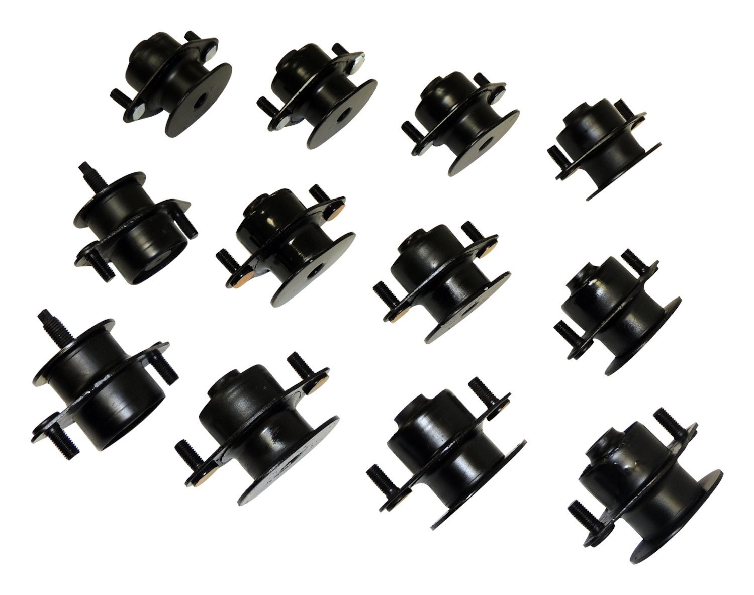 Crown Automotive Body Mount Kit - Heavy Duty Replacement for Trucks & SUVs - Perfect for Off-Roading & Vehicle Restoration Projects