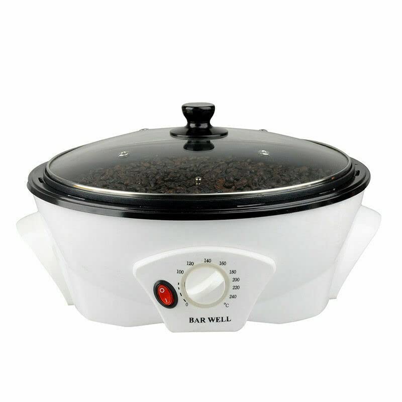 750g 1200W Electric Coffee Bean Roaster Machine with Timer - Home Coffee Roaster for Peanuts & Beans, 110V Household Baking Machine for Fresh Coffee & Nut Roasting - Perfect for Home Baristas & Coffee Enthusiasts
