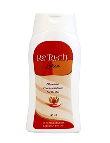RE'RICH Hydrating Lotion 150ml - Moisturizing Face & Body Cream for Dry Skin | Daily Skincare Routine, Post-Shave Care, Travel Essential