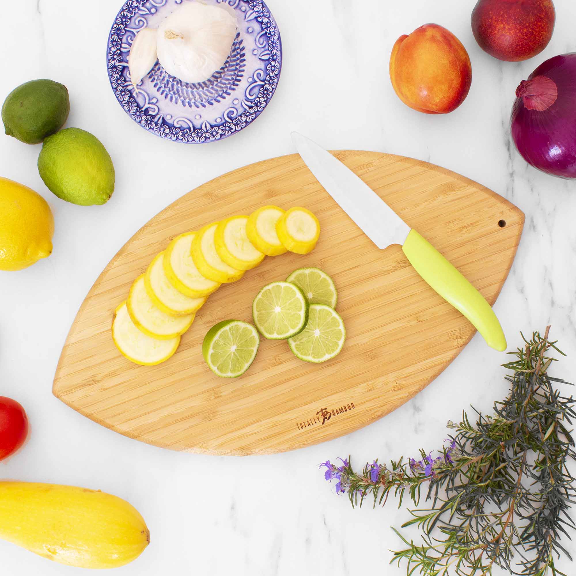 Football Shaped Cutting Board - 15