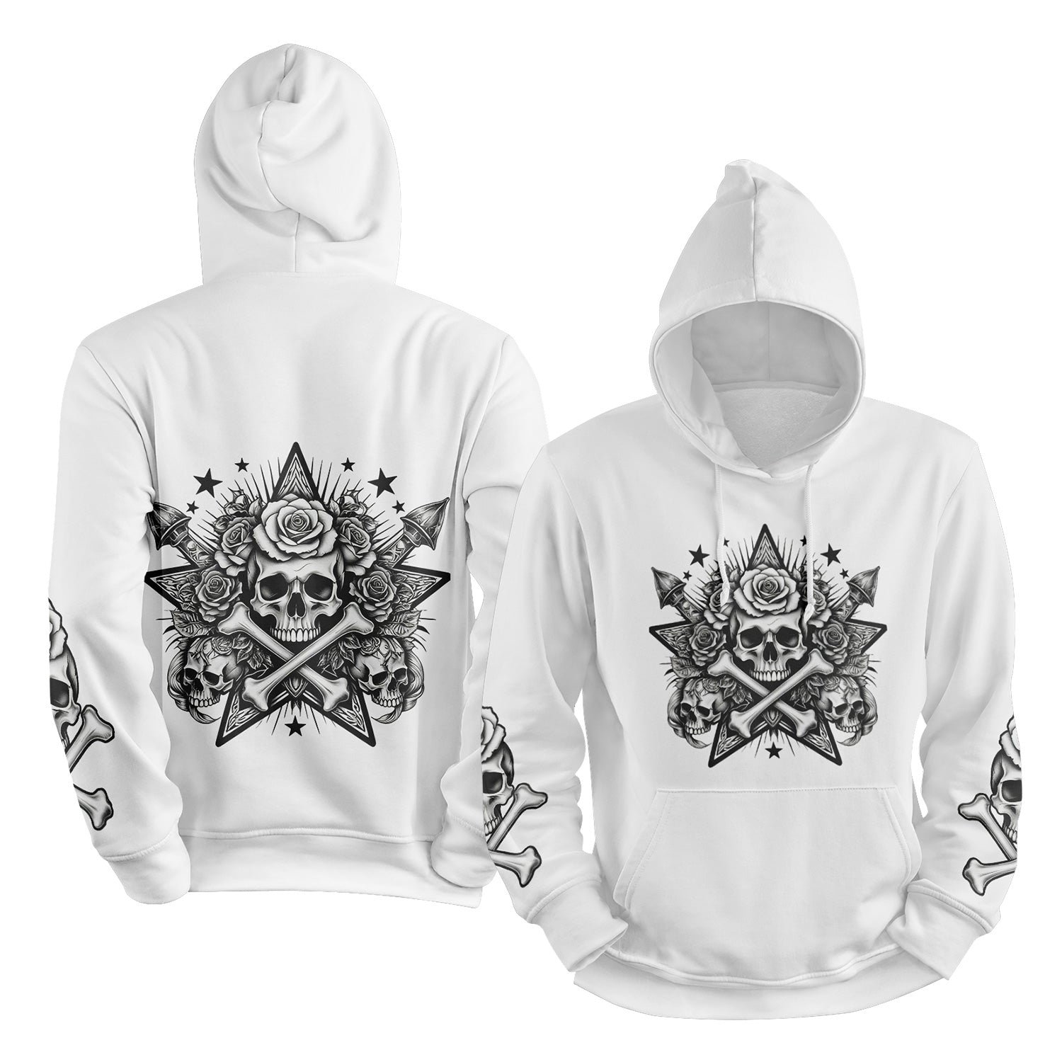Custom Hoodie, Hat & Shoes Combo - Personalized Matching Outfit Set for Men & Women | Gym, Streetwear, Casual Wear | E027001