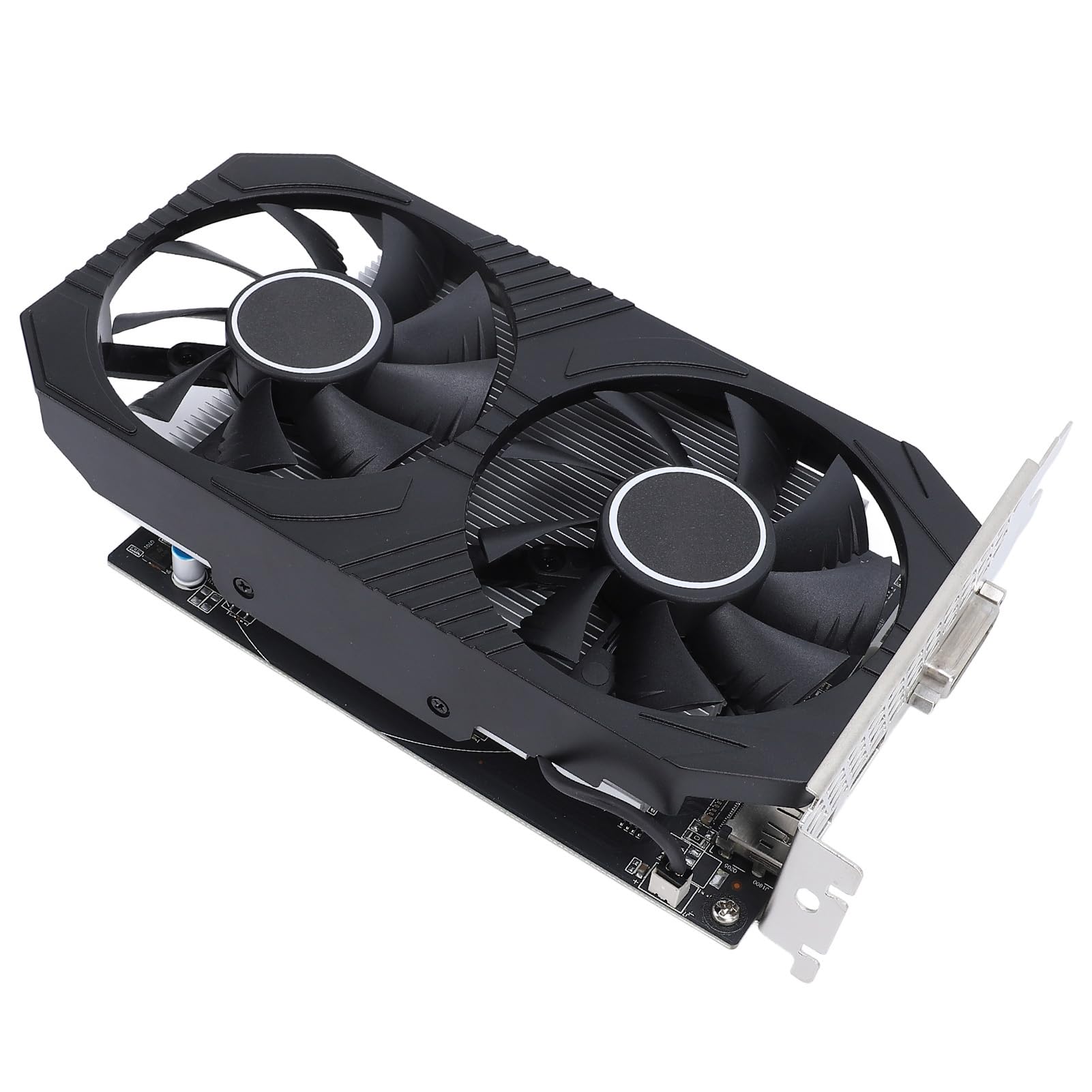 ASHATA RX550 4GB GDDR5 128-bit Gaming Graphics Card - 6000MHz Dual Fan, VGA/HDMI/DVI, Desktop PC GPU for Smooth Gaming & Video Editing | Perfect for Fortnite, Call of Duty & Streaming