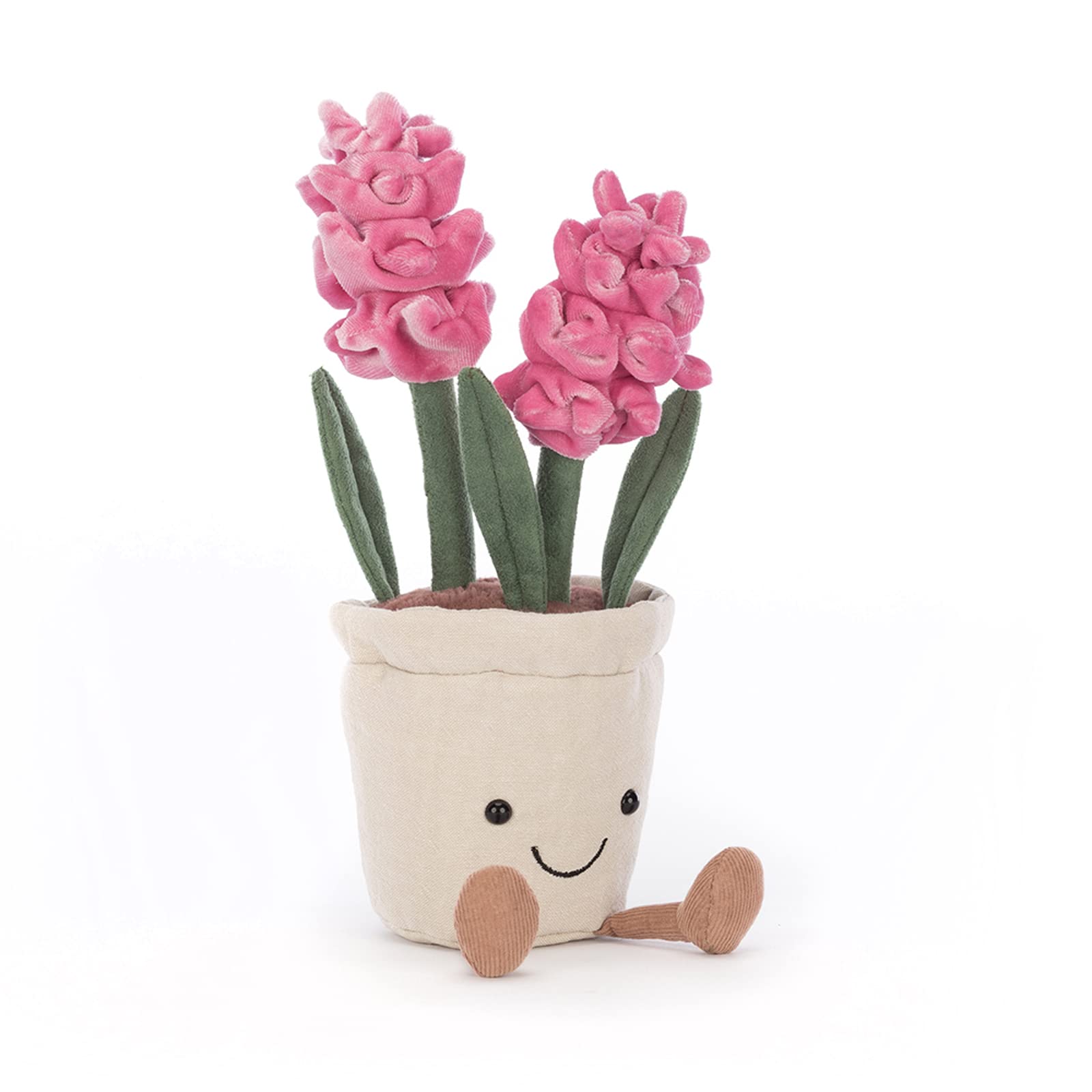 Jellycat Amuseables Hyacinth Flower Plush Toy - Soft & Cuddly Floral Stuffed Animal for Kids, Babies & Home Decor - Perfect Gift for Birthdays, Easter & Spring Celebrations