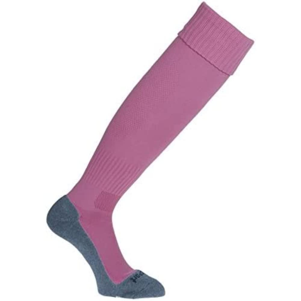 uhlsport Men's Team Pro Essential Soccer Socks - Size 37-40 (US 4-7) - Pink - Moisture Wicking & Breathable for Football, Training & Match Play
