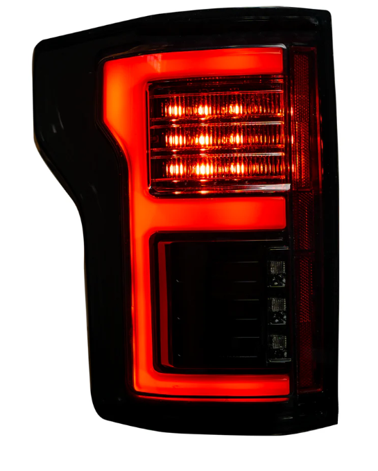 Ford F150 2015-2017 Smoked OLED Tail Lights - High Performance LED Brake Lights for Pickup Trucks | Perfect for Night Driving & Custom Car Upgrades