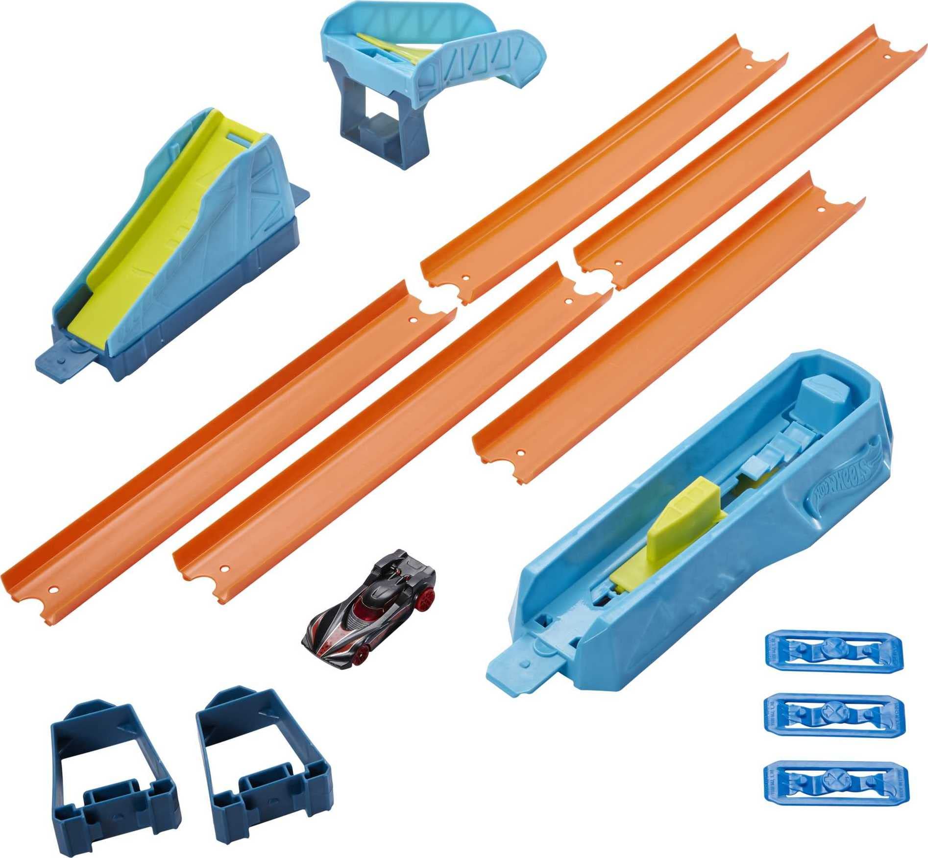 Hot Wheels Track Builder Pack - Assorted Stunt Car Racing Sets for Kids (Styles Vary) | Ultimate Toy Car Adventure for Birthday Gifts & Family Game Nights