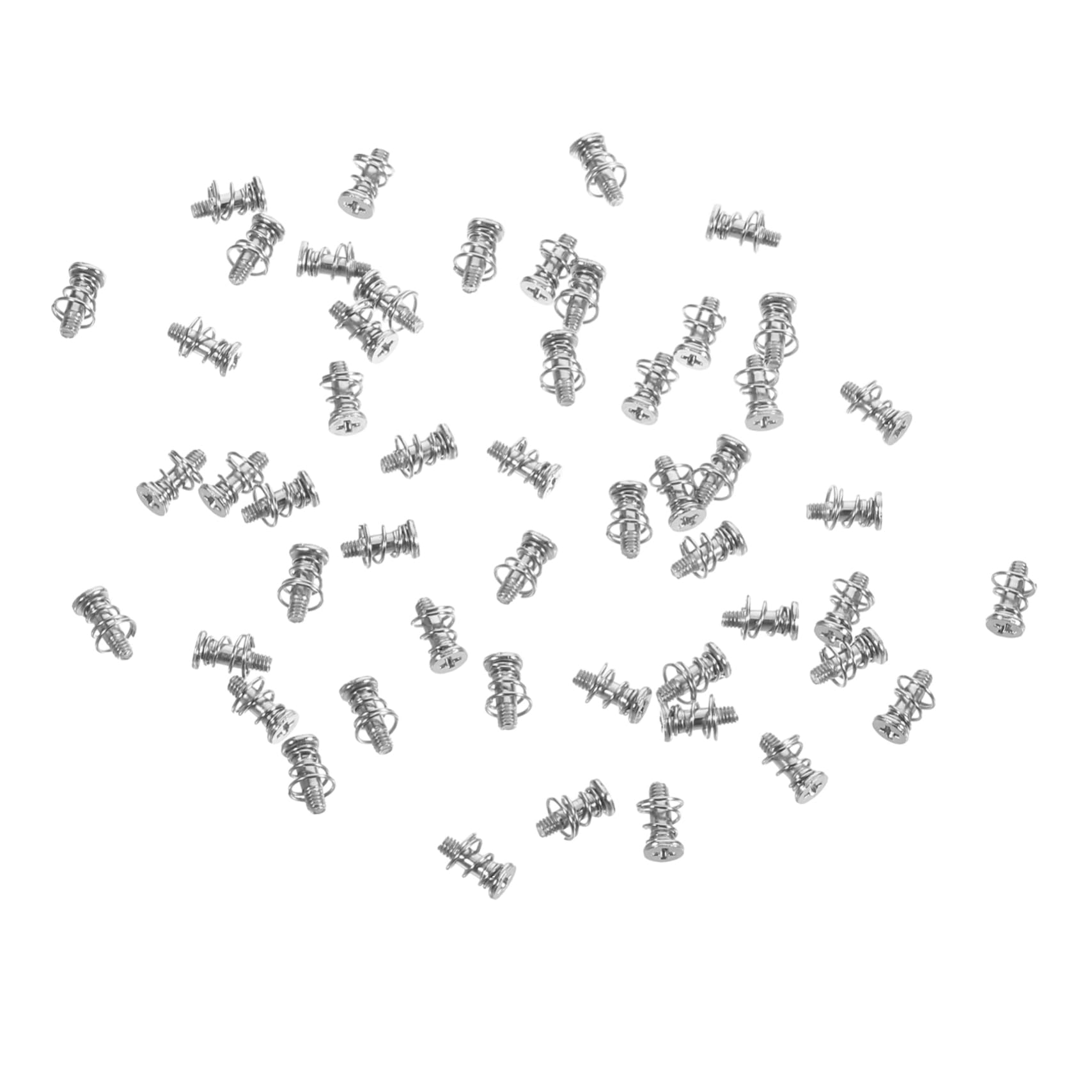 100 Pcs GPU Laptop Heatsink Screws - M2 Computer Radiator & Graphic Card Replacement Screws - Durable Carbon Steel Spring Screws for PC Build & Repair