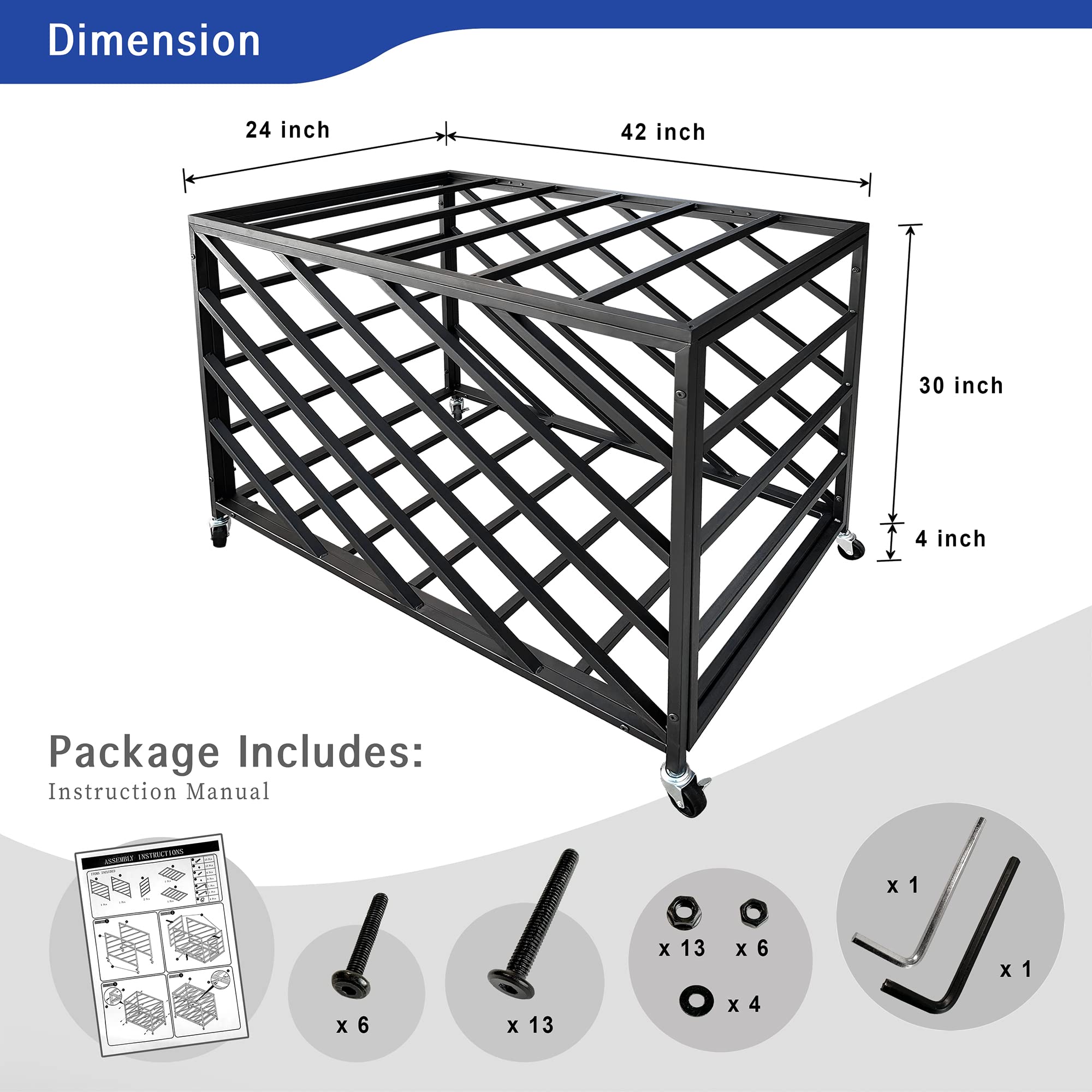 Lockable Rolling Ball Storage Cart with Wheels - Heavy Duty Indoor/Outdoor Sports Ball Locker Cage for Basketballs, Soccer Balls & Gym Equipment - Holds 30+ Balls - Perfect for School Gyms, Sports Facilities & Home Storage