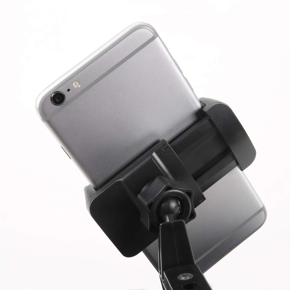 Jeep JK Phone Holder Mount with Storage Tray - Universal Dashboard Car Mount Organizer Compatible with 2011-2018 Jeep Wrangler JK/JKU - Matte Black Interior Accessories | Perfect for Off-Roading, Daily Commute & Hands-Free Navigation