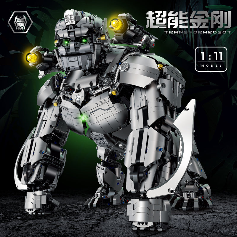 4160 PCS GULY 80501 Transform Robot Building Blocks Set - STEM Educational Toy for Kids Ages 6-12 | Creative Construction Set for Birthday Gifts & Classroom Activities