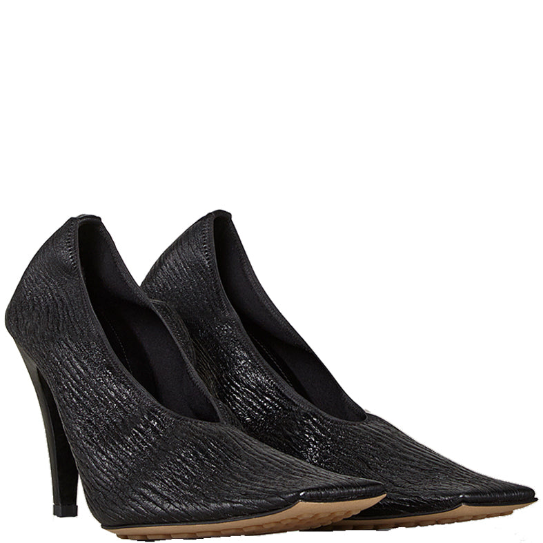 Scrunch Pump 85 Black - Comfortable & Stylish Women's Heels for Work, Party & Special Occasions