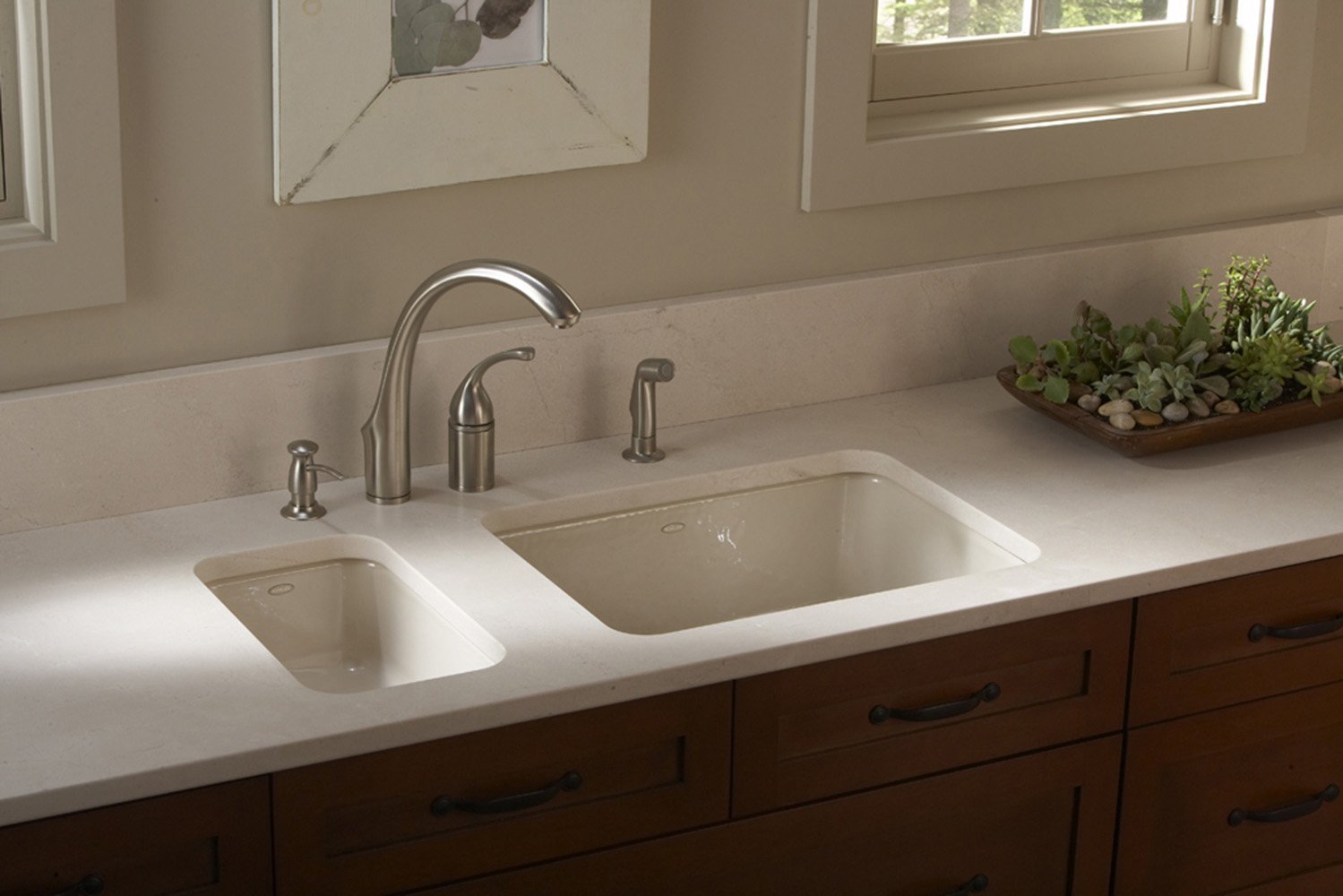 KOHLER K-6585-58 Self-Rimming Bathroom Sink in Iron/Tones Finish - Perfect for Modern Vanities and Powder Rooms