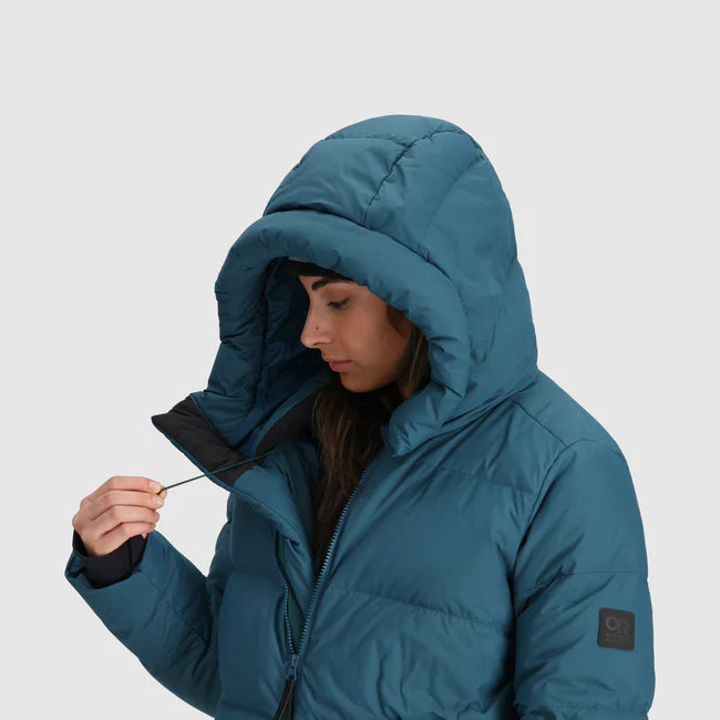 Women's Coze Down Parka - Lightweight Warm Winter Coat with Hood, Waterproof & Windproof - Perfect for Cold Weather, Outdoor Activities & Travel