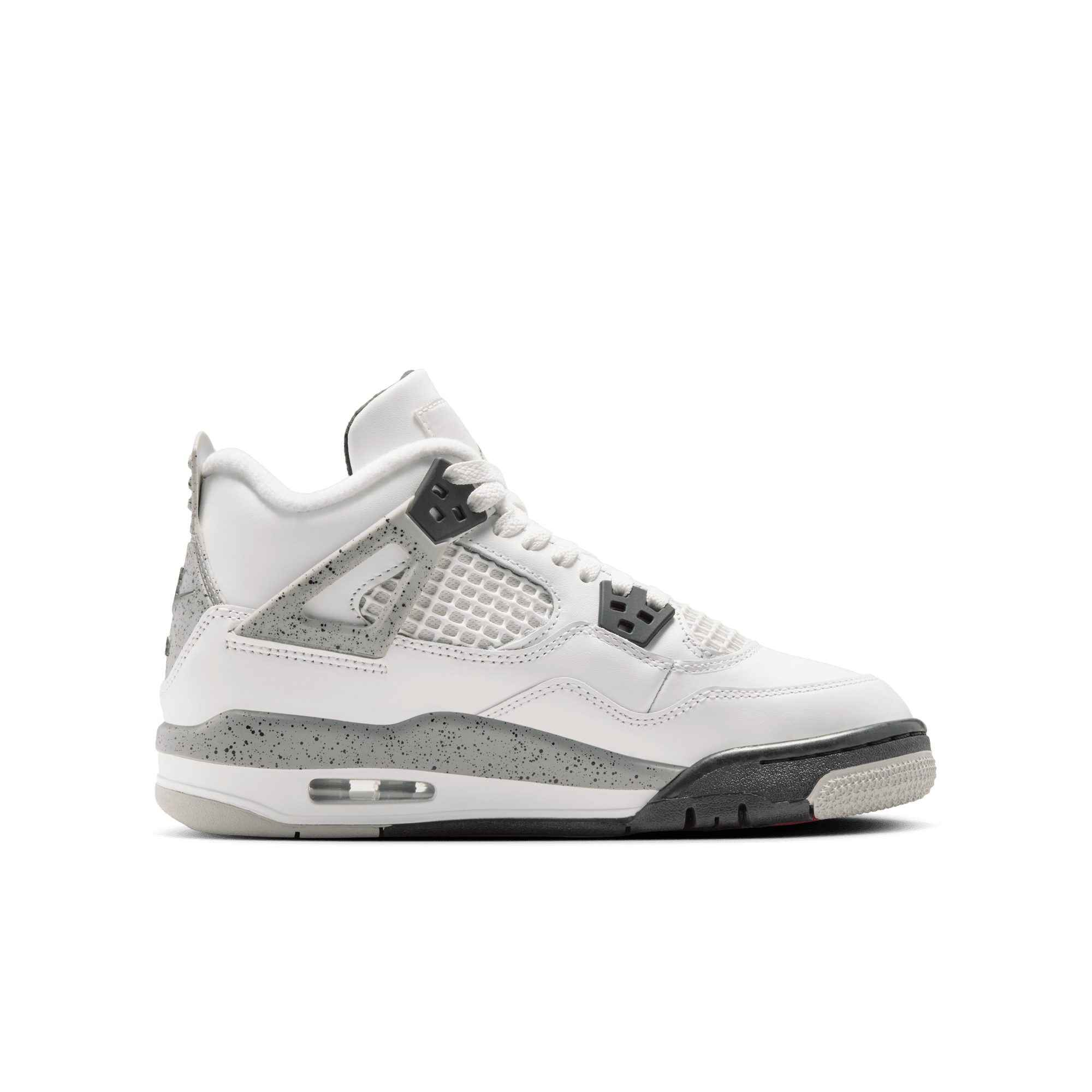 Original Air Jordan 4 Retro OG (GS) White Cement - Men's/Women's Basketball Shoes for Sports & Casual Wear