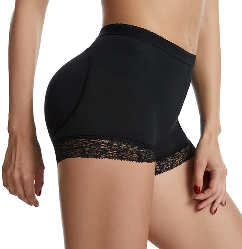 VHXKEEP Women's Butt Lifter Padded Lace Panties - Hip Enhancer Shapewear for Instant Curves | Perfect for Weddings, Date Nights & Body Confidence Boost