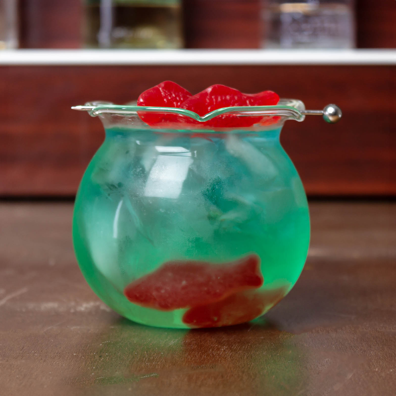 BarConic® Mini Fishbowl Cocktail Glass Set - 6oz Small Unique Drinking Cups for Margaritas, Martinis & Fun Cocktails - Perfect for Parties, Weddings & Home Bars