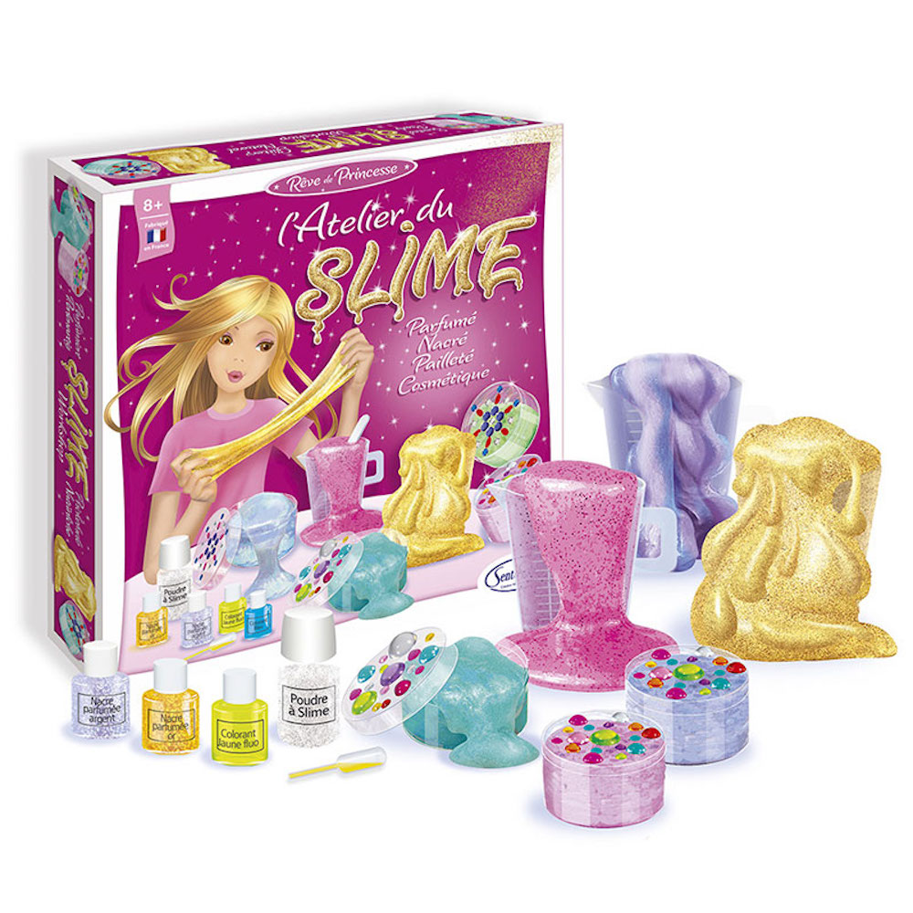 Sentosphere The Slime Workshop - DIY Slime Making Kit for Kids, Fun & Creative Science Activity, Perfect for Birthday Gifts & STEM Learning at Home or School