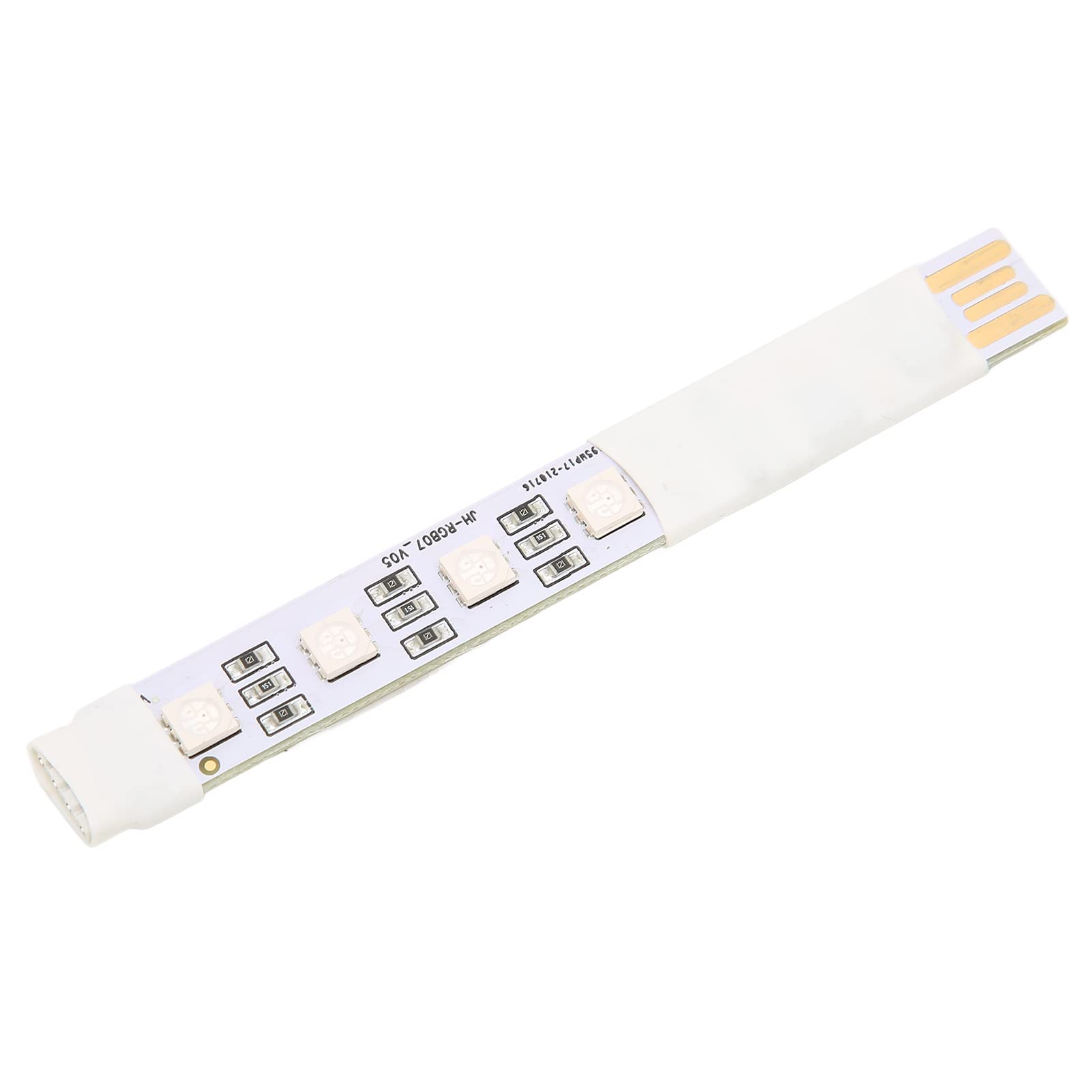 Shanrya LED Strip Lights with Music Sync, 4-Pin RGB Animation Effects - Durable & Energy Efficient for Bedroom, Gaming Room, Office Decor (White) - Perfect for Parties, Home Theater & Ambient Lighting