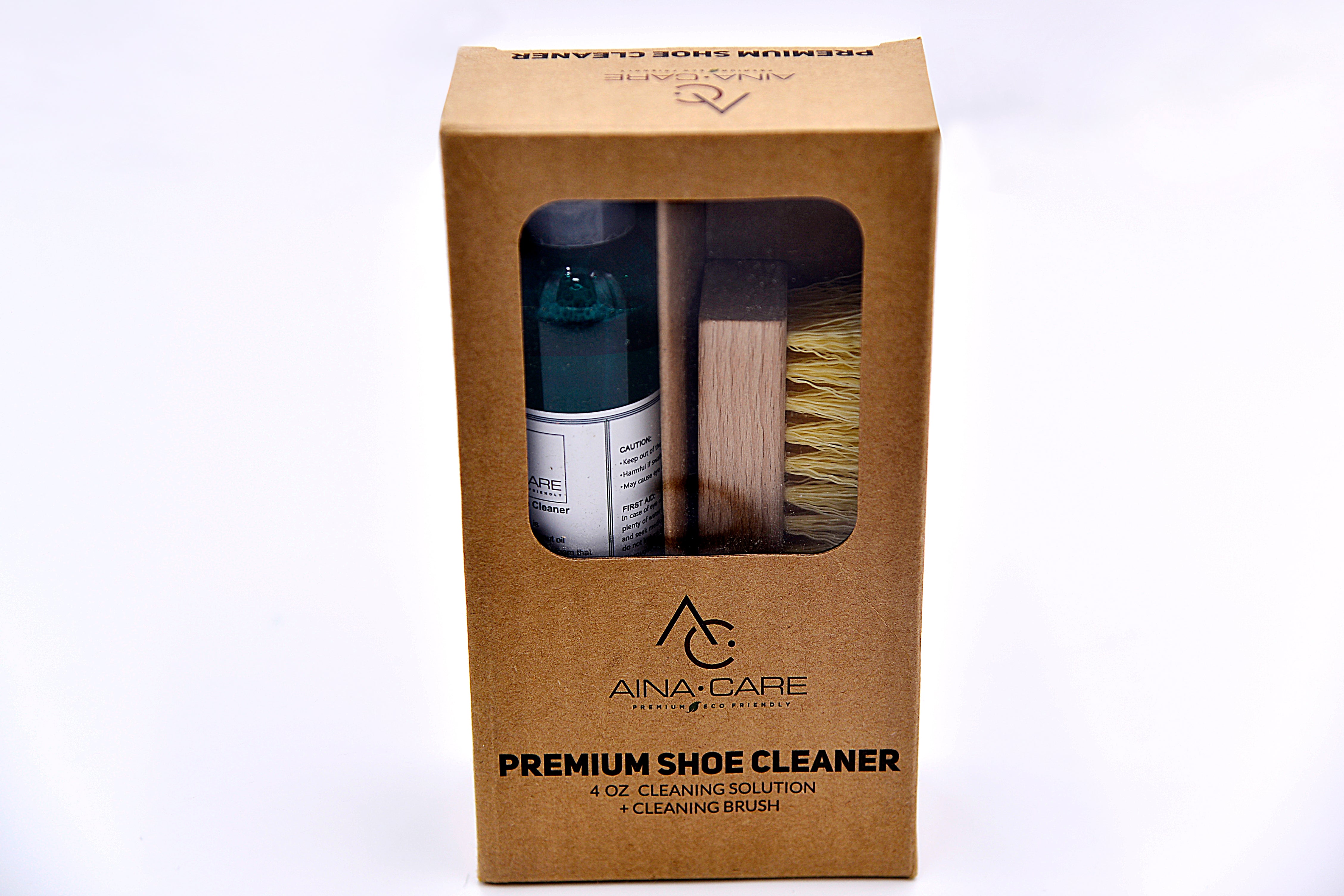 Premium Bronze Sneaker Cleaner Kit - Gentle Shoe Cleaning Solution with Free Microfiber Cloth | Perfect for Nike, Adidas & White Shoes | Home & Gym Use