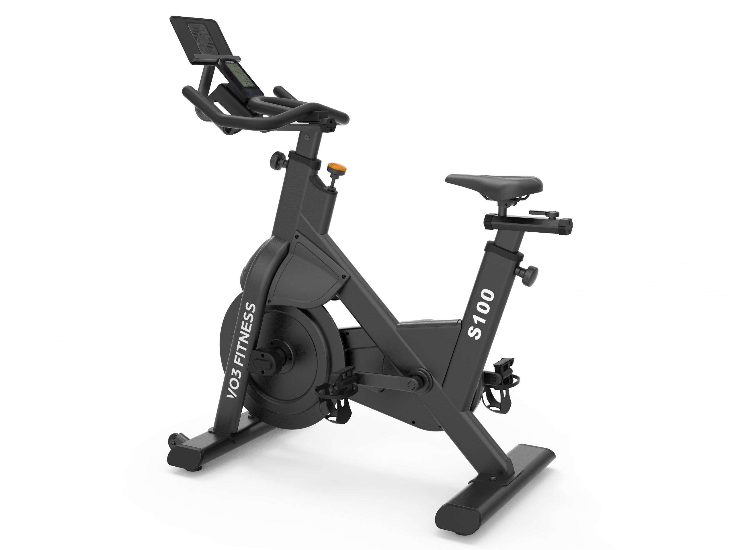 VO3 Fitness S100 Indoor Cycling Bike - Stationary Exercise Bike for Home Gym, Cardio Workout & Weight Loss - Perfect for Home Fitness & Spin Classes