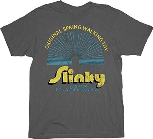 Slinky Spring Walking Toy T-Shirt for Adults - Fun Casual Wear