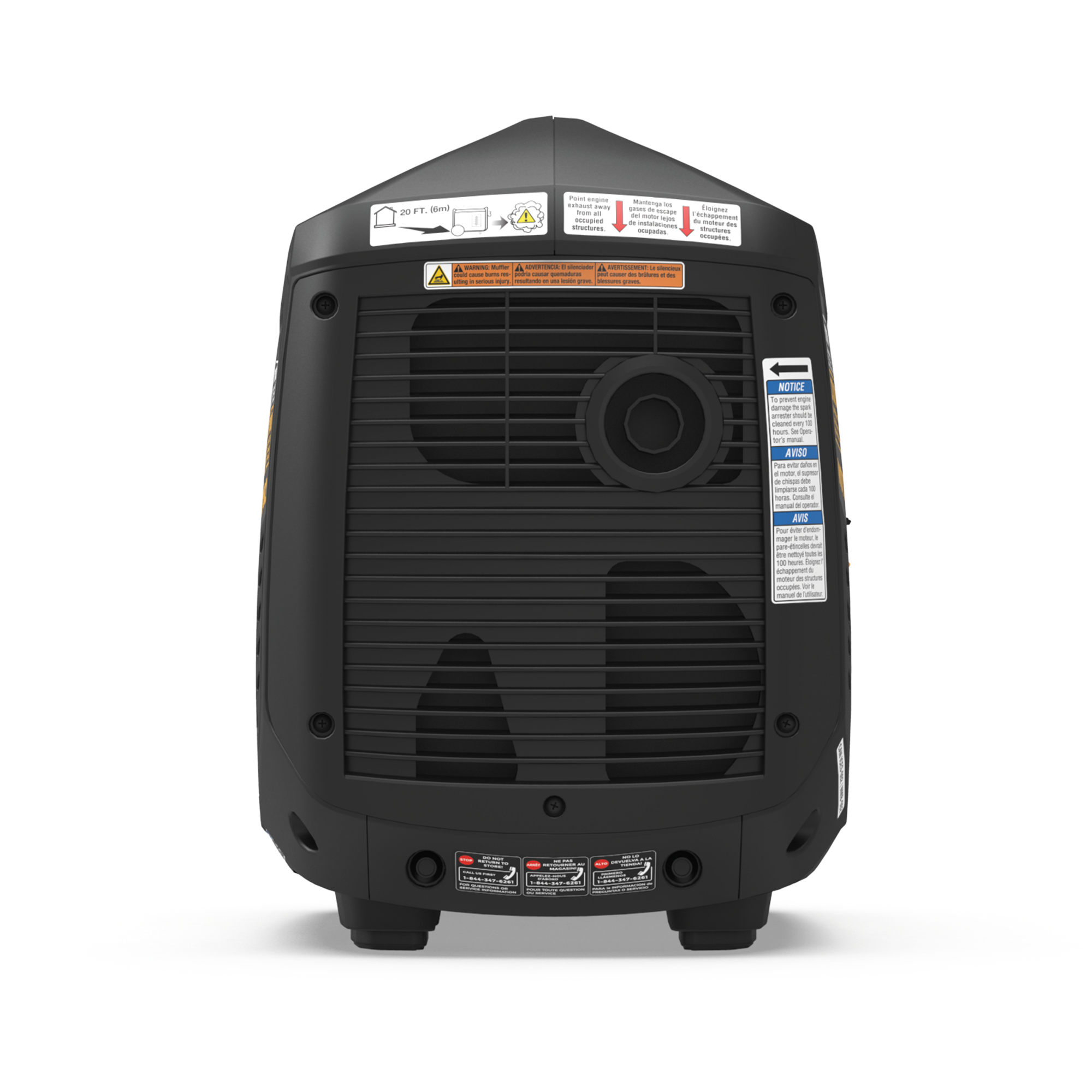 2100W Portable Inverter Generator with Recoil Start - Quiet, Lightweight Power for Camping, RV Trips & Emergency Backup