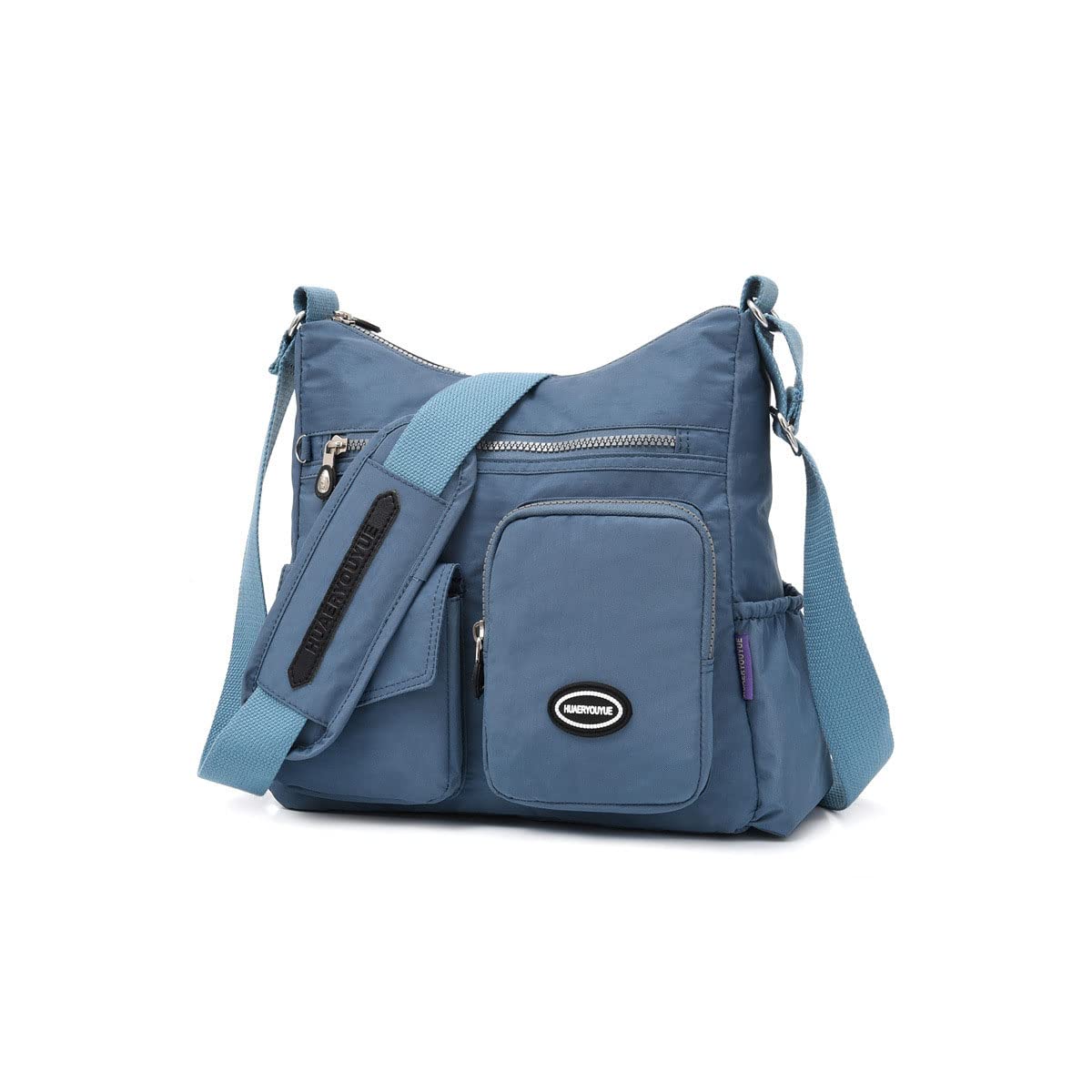 Waterproof Nylon Messenger Bag for Women - Large Capacity Tote Shoulder Bag - Durable & Stylish Handbag for Work, Travel & Daily Commute