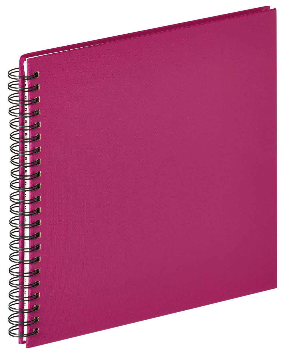 Premium Walther Photo Album with Textured Paper - Violet Plain Cover (12.6