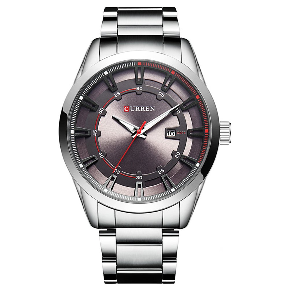 Men's Minimalist Waterproof Dress Watch - Luxury Business & Casual Style