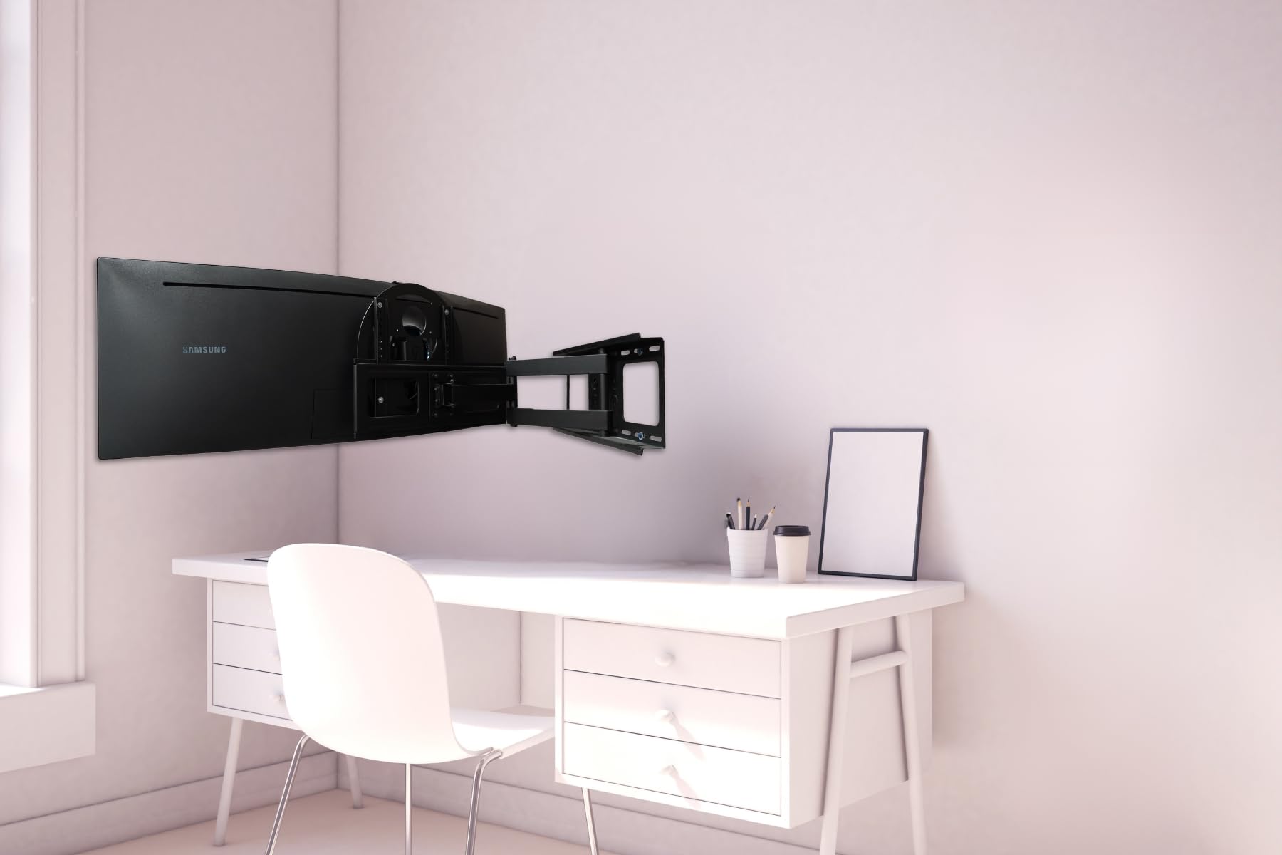 Gladiator Joe VESA Monitor Mount Arm - Compatible with Samsung 49
