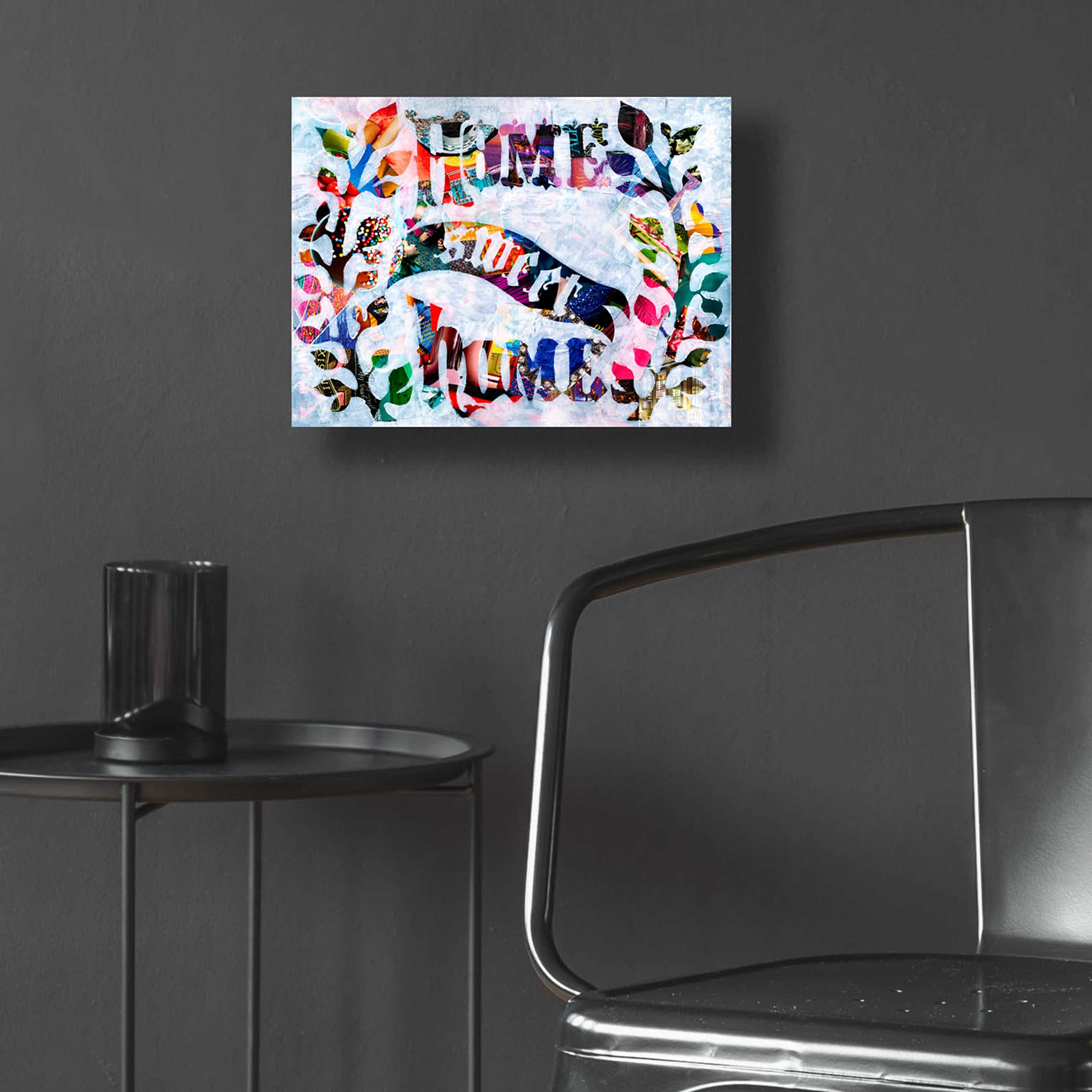 Epic 'Home Sweet Home' Acrylic Glass Wall Art by Artpoptart - 16