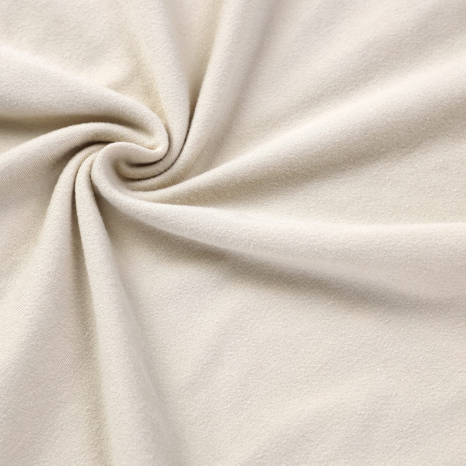 Stretch Spandex Dining Chair Covers - Washable & Removable Parson Chair Slipcovers for Kitchen, Dining Room & Office - Beige Light (Set of 6) - Protect & Decorate Your Chairs
