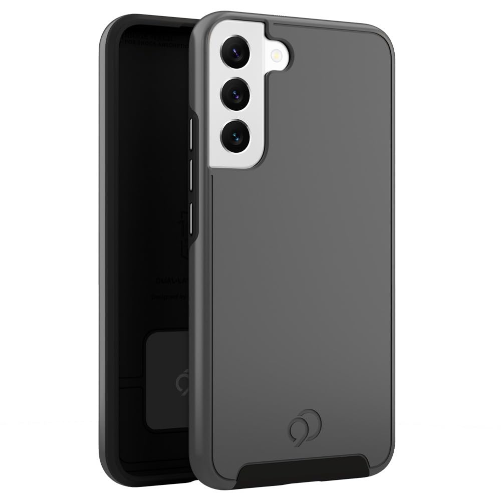 Cirrus 2 Gunmetal Gray Protective Case for Samsung Galaxy S22 - Slim Fit Shockproof Cover for Everyday Use & Outdoor Activities