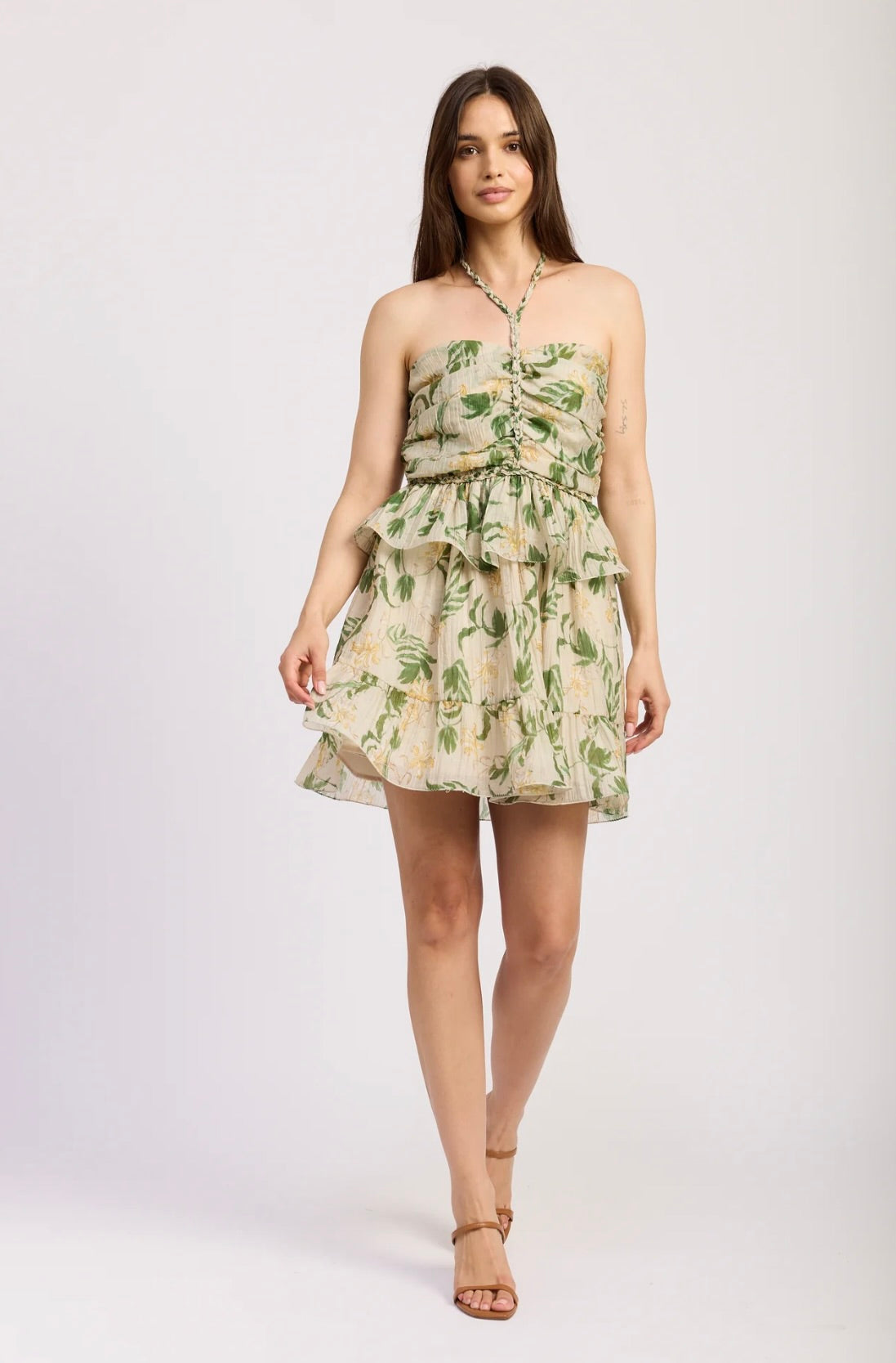 Linden Mini Dress for Women - Elegant Short Sleeve Party Cocktail Dress | Perfect for Night Out, Date Night & Summer Vacation