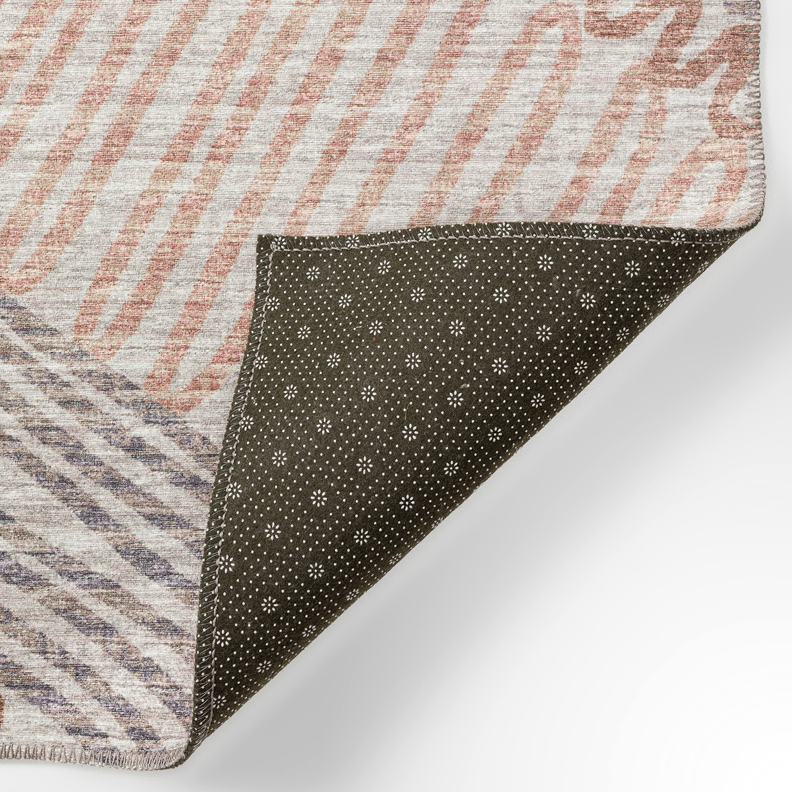 Addison Rugs Yuma AYU41 Mocha 9' x 12' Area Rug - Soft & Durable Living Room Carpet for Home Decor, Bedroom, Office