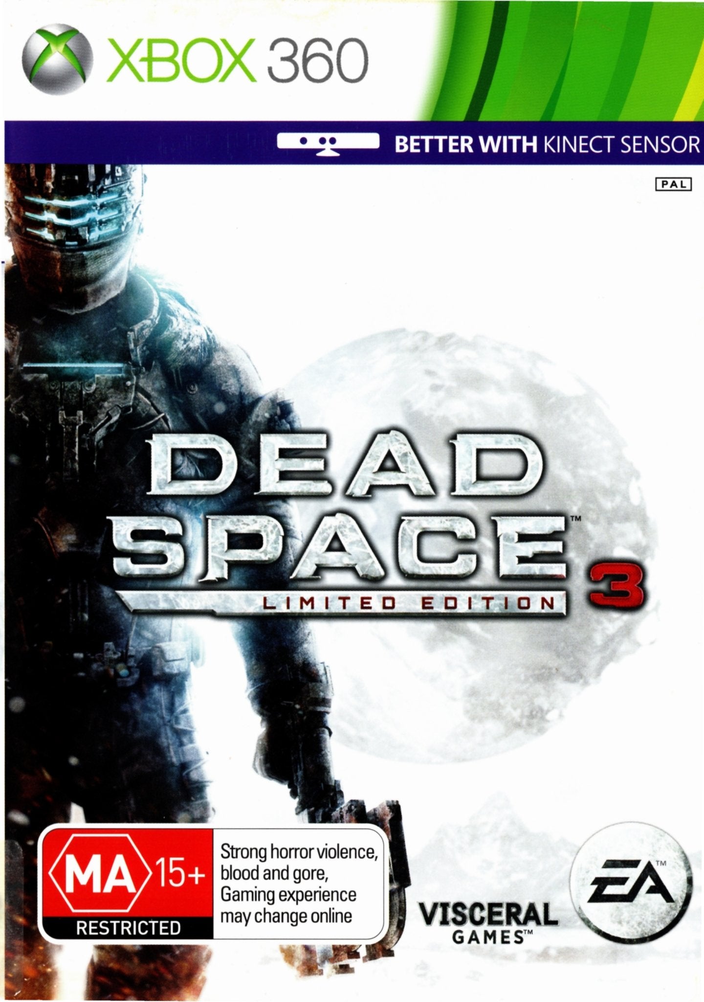 Dead Space 3 Xbox 360 Game - PAL Version - Horror Survival Action Game for Xbox 360 - Perfect for Sci-Fi Horror Fans & Co-op Gaming Nights