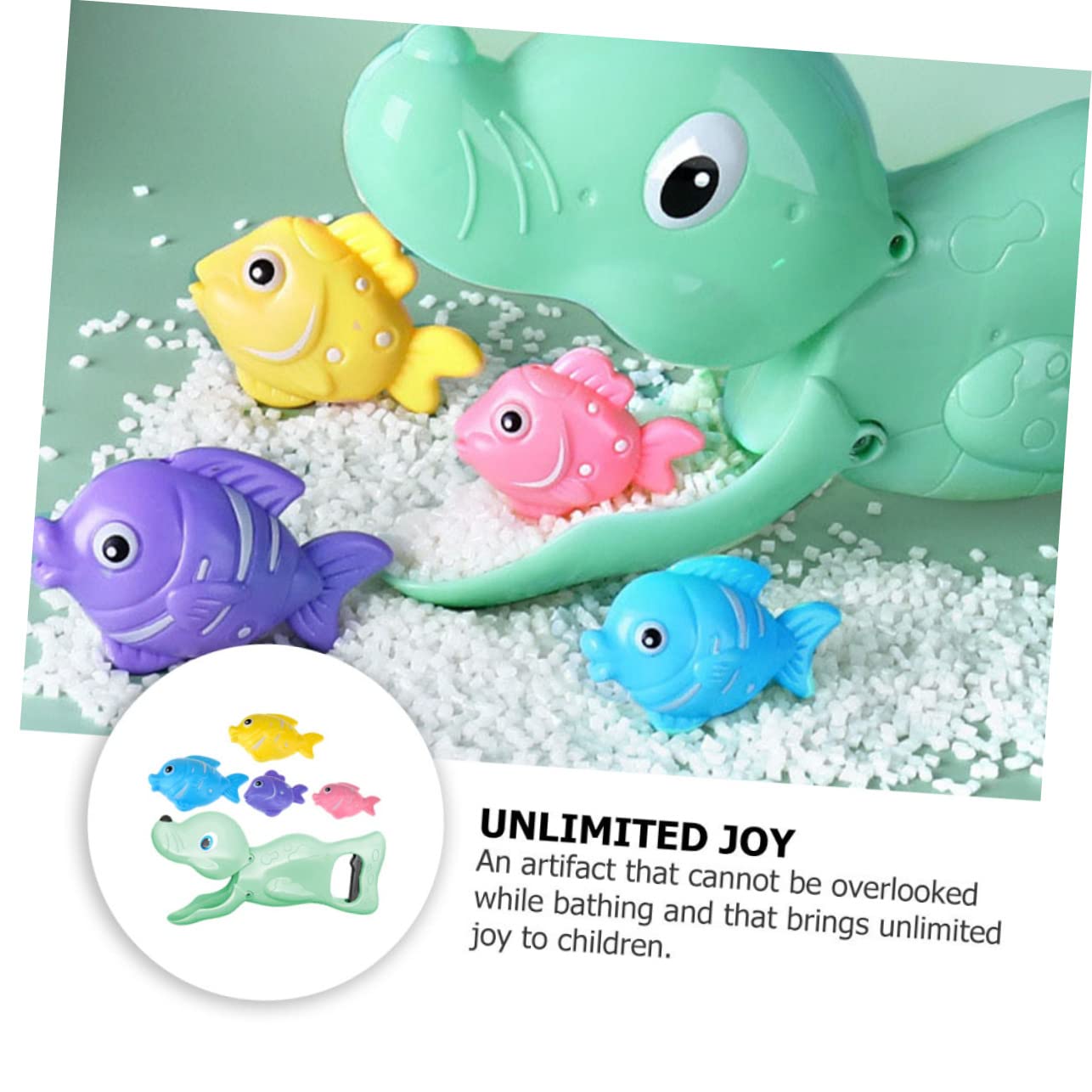 HEMOTON 2 Pack Bath Toys for Kids - Colorful Floating Light-Up Pool & Bathtub Toys for Toddlers | Fun Bath Time & Swimming Pool Playtime