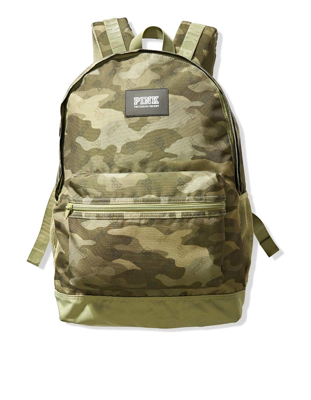Victoria Secret PINK Camouflage Print Campus Backpack for Women - Stylish College Backpack for School, Travel & Everyday Use