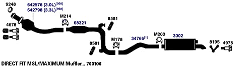 AP Exhaust Pipe 68321 - Durable Replacement for Cars & Trucks