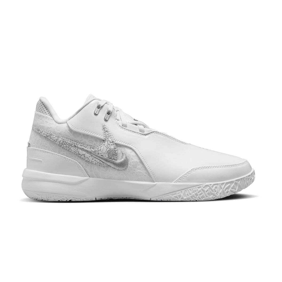 LeBron NXXT Gen AMPD EP Basketball Shoes 'White Smoke Grey' - High-Performance Sneakers for Indoor & Outdoor Court Play