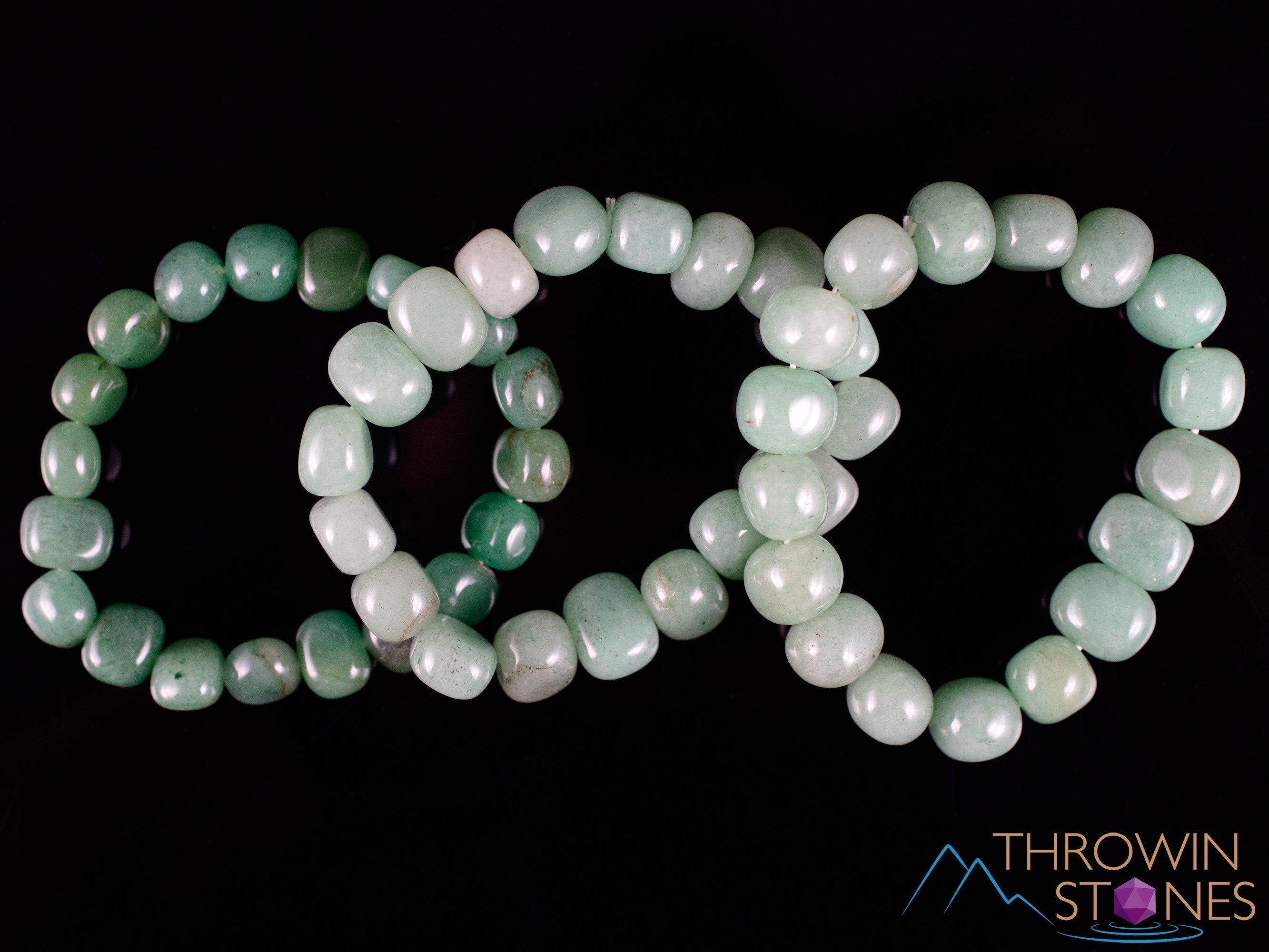 Green Aventurine Crystal Bracelet - Handmade Healing Stone Beaded Bracelet with Tumbled Beads | Spiritual Jewelry for Stress Relief & Positive Energy | Perfect for Meditation, Yoga & Daily Wear