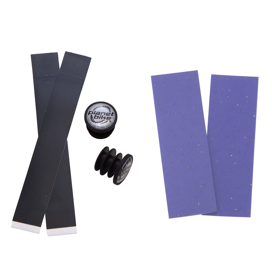 Planet Bike Comfort Cork Handlebar Tape Set - Purple, Non-Slip Grip for Road & Mountain Bikes | Perfect for Commuting, Racing & Long-Distance Cycling
