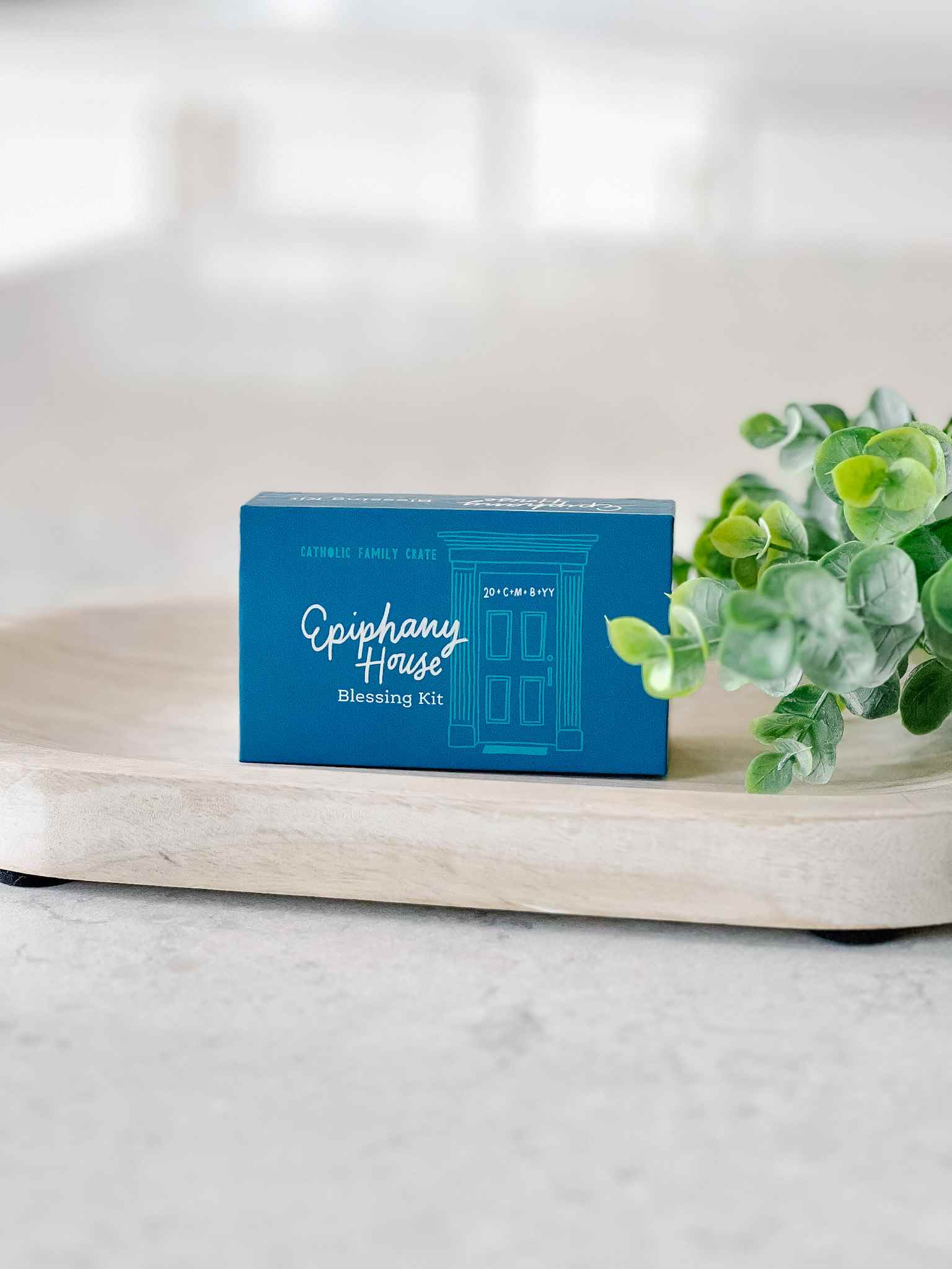 Ephiphany House Blessing Kit - Holy Water, Candles & Prayer Cards for Home Protection & Spiritual Cleansing | Perfect for Housewarming, New Home & Religious Ceremonies