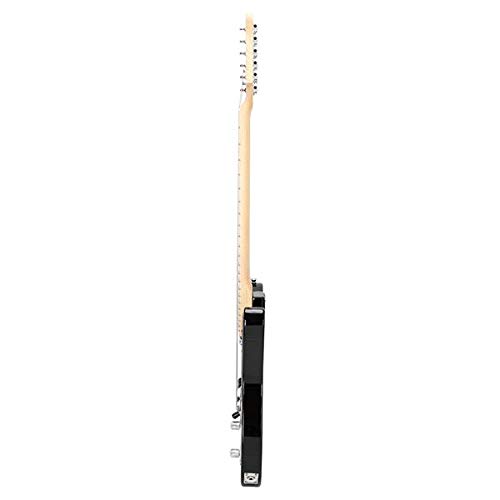 Aveland Maple Electric Guitar Accessories Set - Fingerboard, Bag, Strap, Plectrum, Connecting Wire & Spanner Tool in Sunset Color | Perfect for Home Practice, Studio Recording & Live Performances