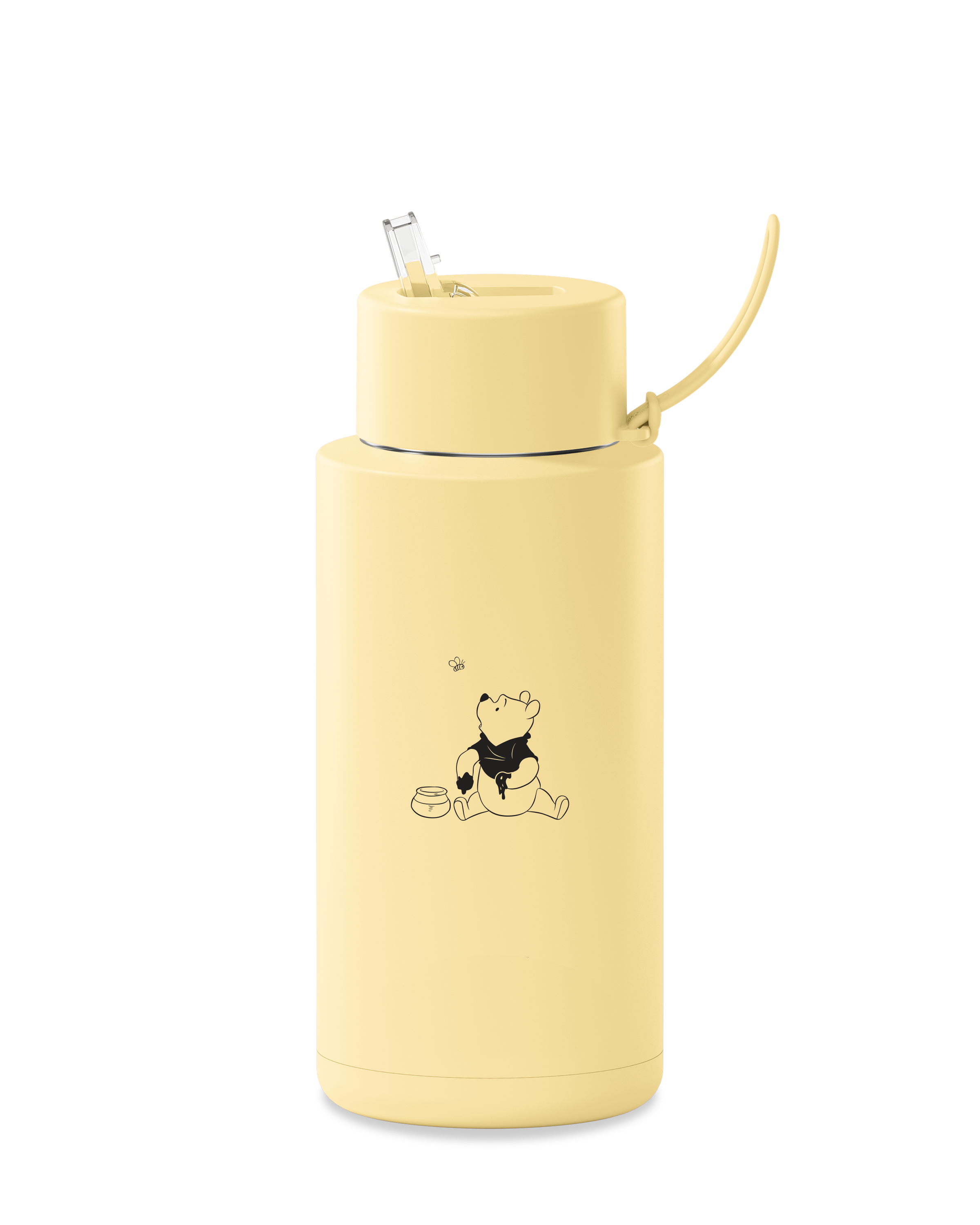 Disney Mickey Mouse Ceramic Reusable Water Bottle 34oz (1000ml) - Insulated Travel Mug for Hot & Cold Drinks, Perfect for Office, Gym, Hiking and Outdoor Activities