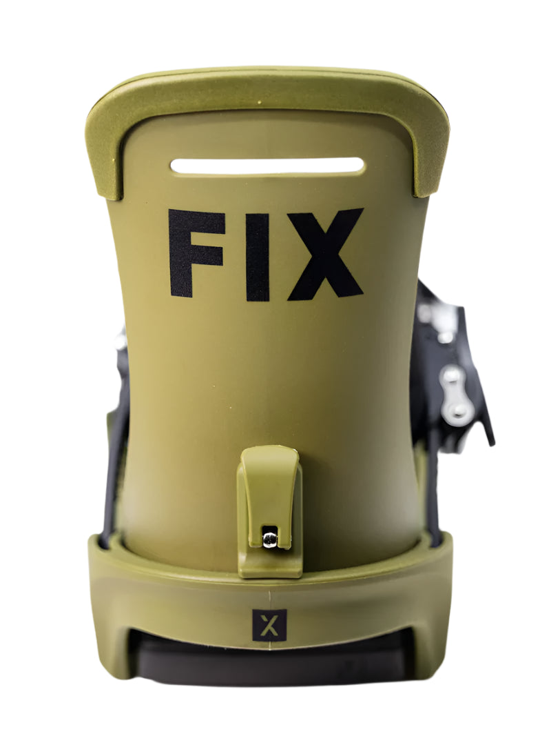 2024 Fix Truce Snowboard Bindings - High-Performance Snowboard Bindings for All-Mountain & Freestyle Riding - Perfect for Powder, Park & Backcountry Adventures