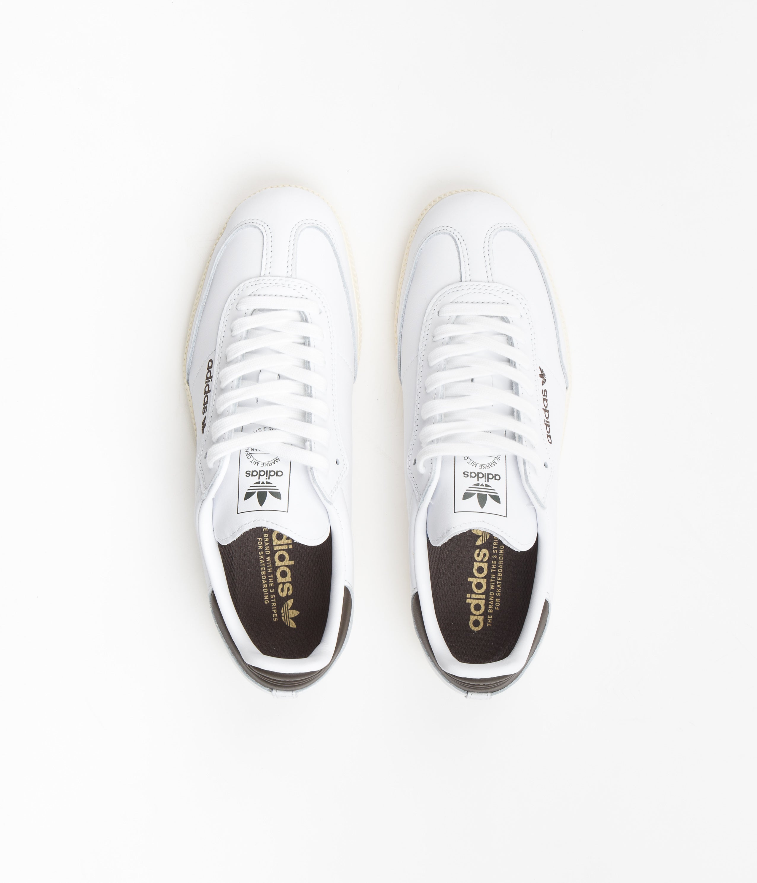 Adidas Samba ADV Sneakers - FTWR White/Shadow Olive - Classic Comfortable Lifestyle Shoes for Men & Women | Perfect for Casual Wear, Street Style & Everyday Fashion