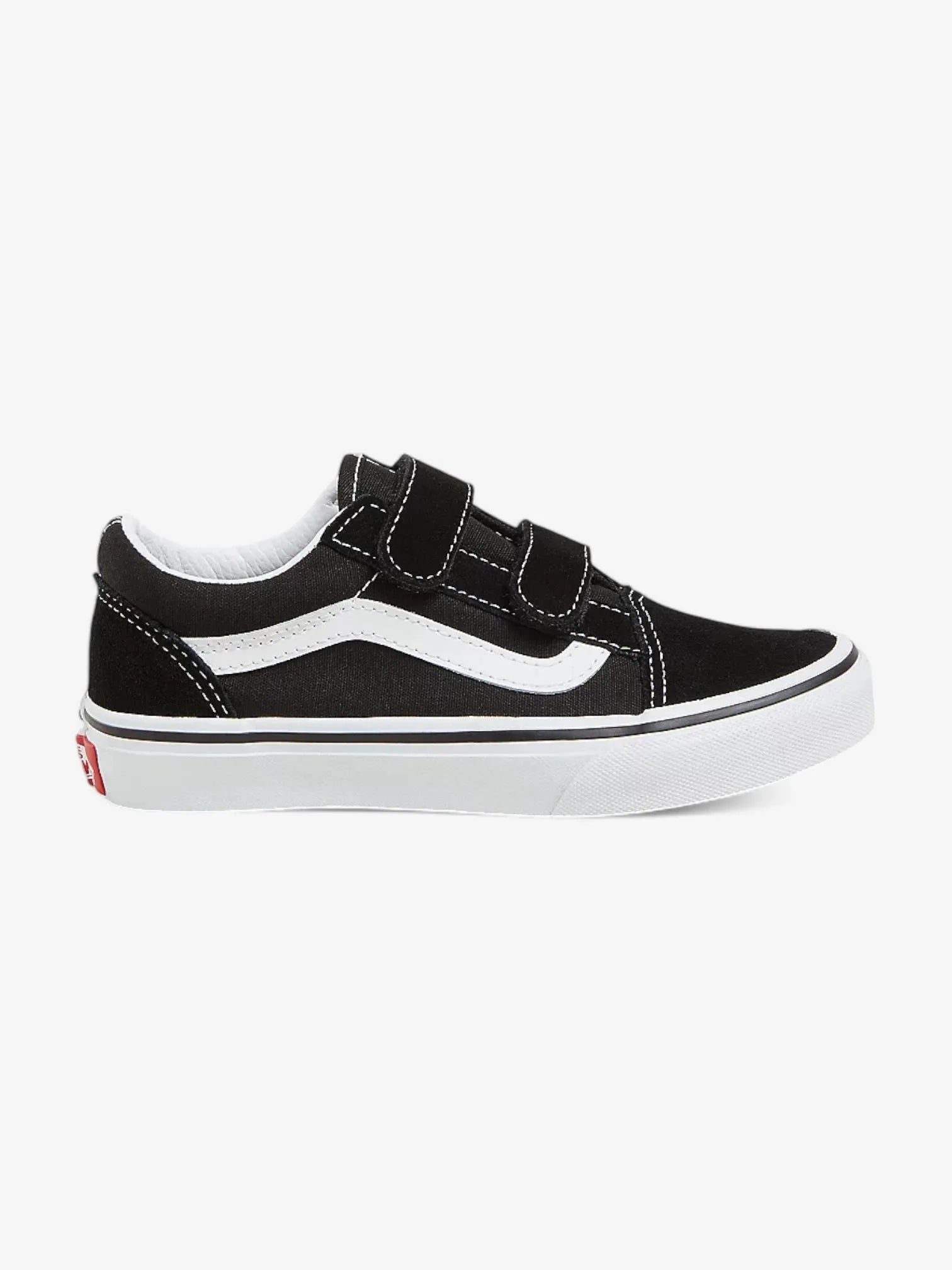 Vans Kids Old Skool Sneakers - Black & White Skate Shoes for Boys & Girls | Comfortable Casual & Skateboarding Footwear for School, Play & Everyday Wear